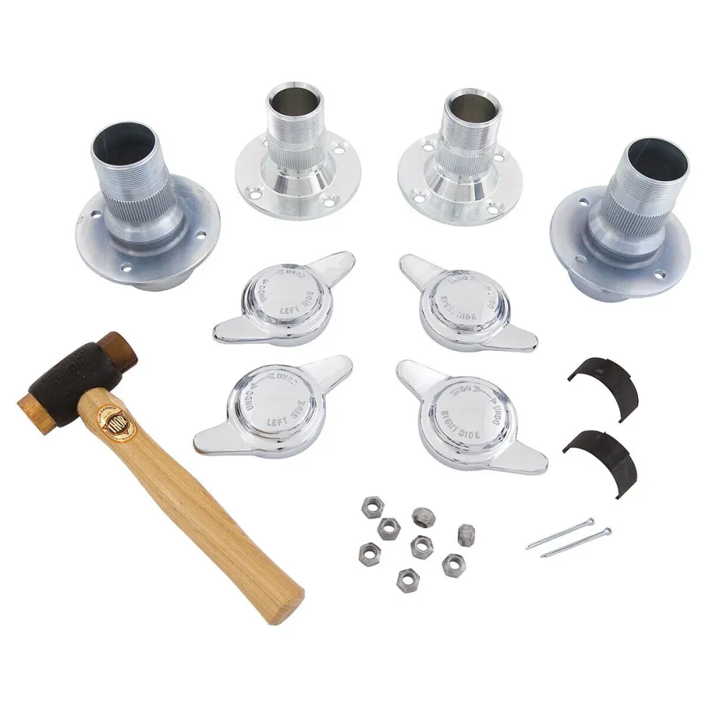 MGA 1600cc CENTRE LOCK CONVERSION KIT WIRE WHEEL avec fusible de protection