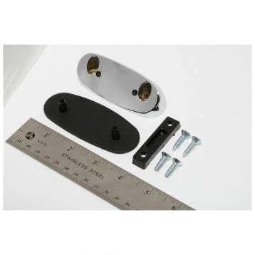 PLINTH KIT,DOOR MIRROR ACIER CHROMÉ REPRO