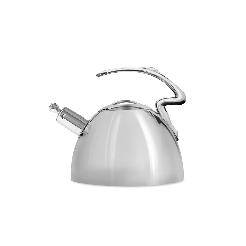 Carrol Boyes Diver Stovetop Kettle Argenté | Prêt à l'emploi