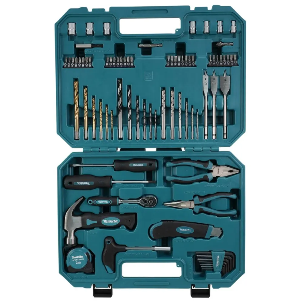 Haute Performance Makita E-15104 Drill Bit & Hand Tool Set 80 Pieces Case