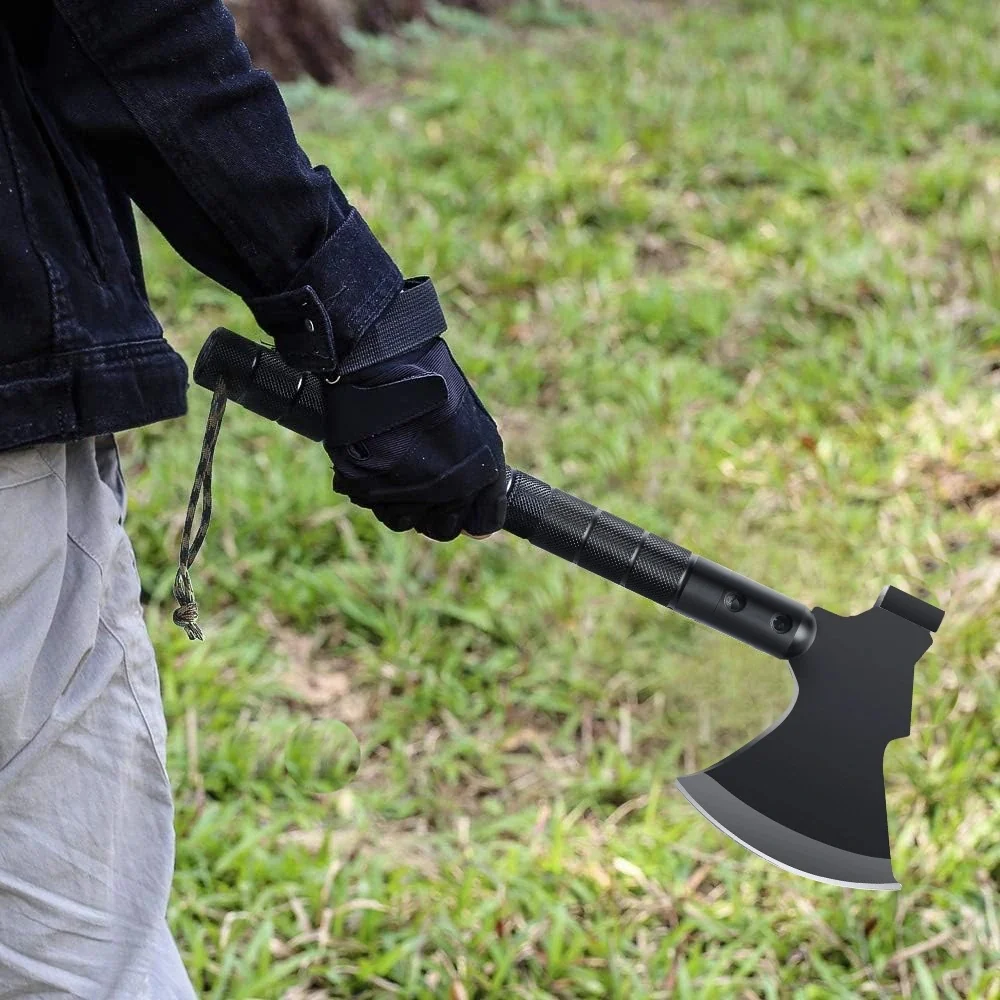 Mpow Multifonction Camping Axe Kit - All - - One Survival Tool Outdoor Adventures