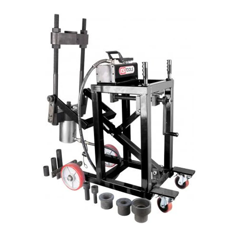 Presse à pivot 75 t avec kit de douilles, 29 pièces - KS TOOLS - 460.3620 Compatible avec systèmes ABS