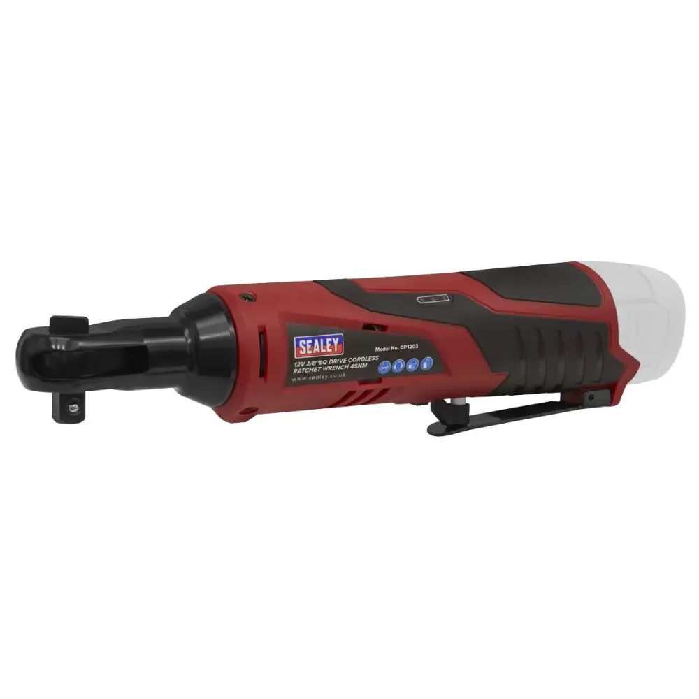 Sealey CP1202KIT 12V Ratchet Wrench Kit 3/8"Sq Drive 2 Batteries & Charger