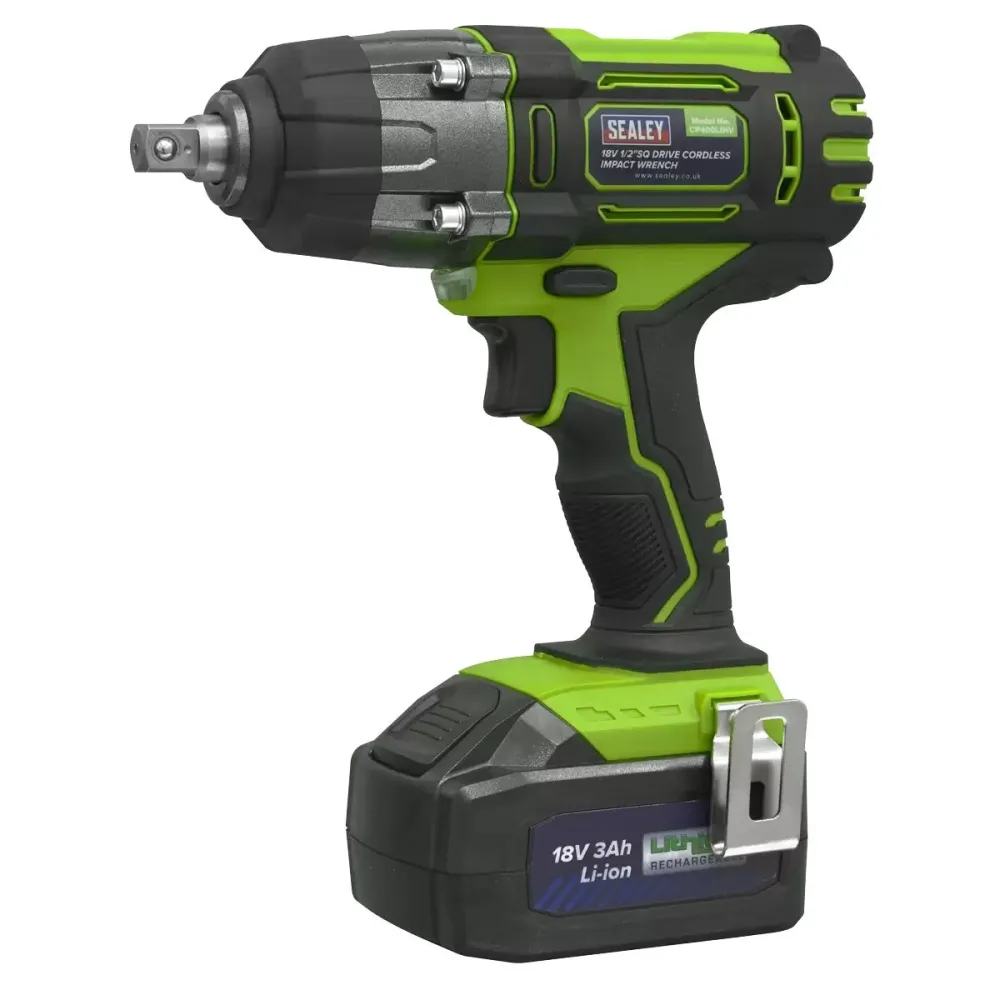 Sealey CP400LIHV 18V 1/2" Impact Wrench Rechargeable Kit
