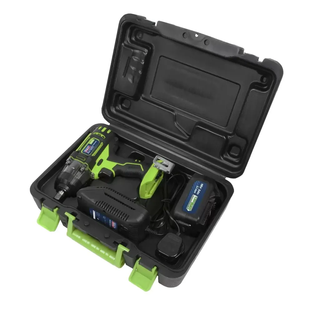 Sealey CP400LIHV 18V 1/2" Impact Wrench Rechargeable Kit