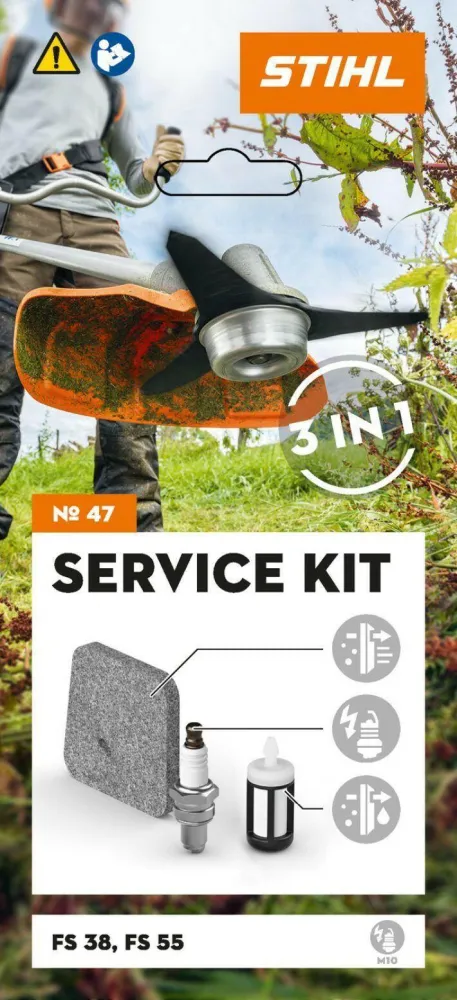 STIHL Service Kit 47 pour FS 38 (2-MIX uniquement) & FS 55 par Motul