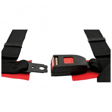 HARNESS KIT, ROAD, 3 POINT, SNAP HOOK MOUNTING, NOIR JAIS