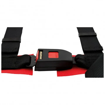 HARNESS KIT, ROAD, 3 POINT, SNAP HOOK MOUNTING, NOIR JAIS