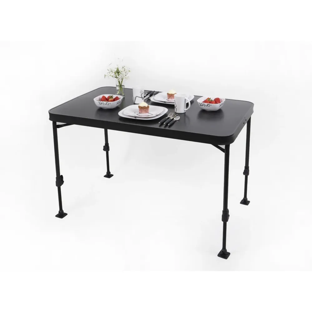 Convertisseur 12V/220V Campingtisch Aluminium Klapptisch 115x70cm Tisch - höhenverstellbar & klappbar