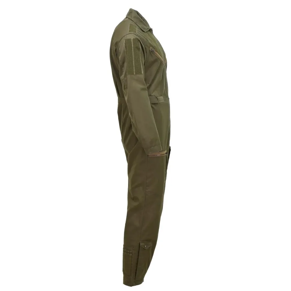 Combinaison de vol pour équipage italien sincère, combinaison militaire, combinaison de mécanicien, olive