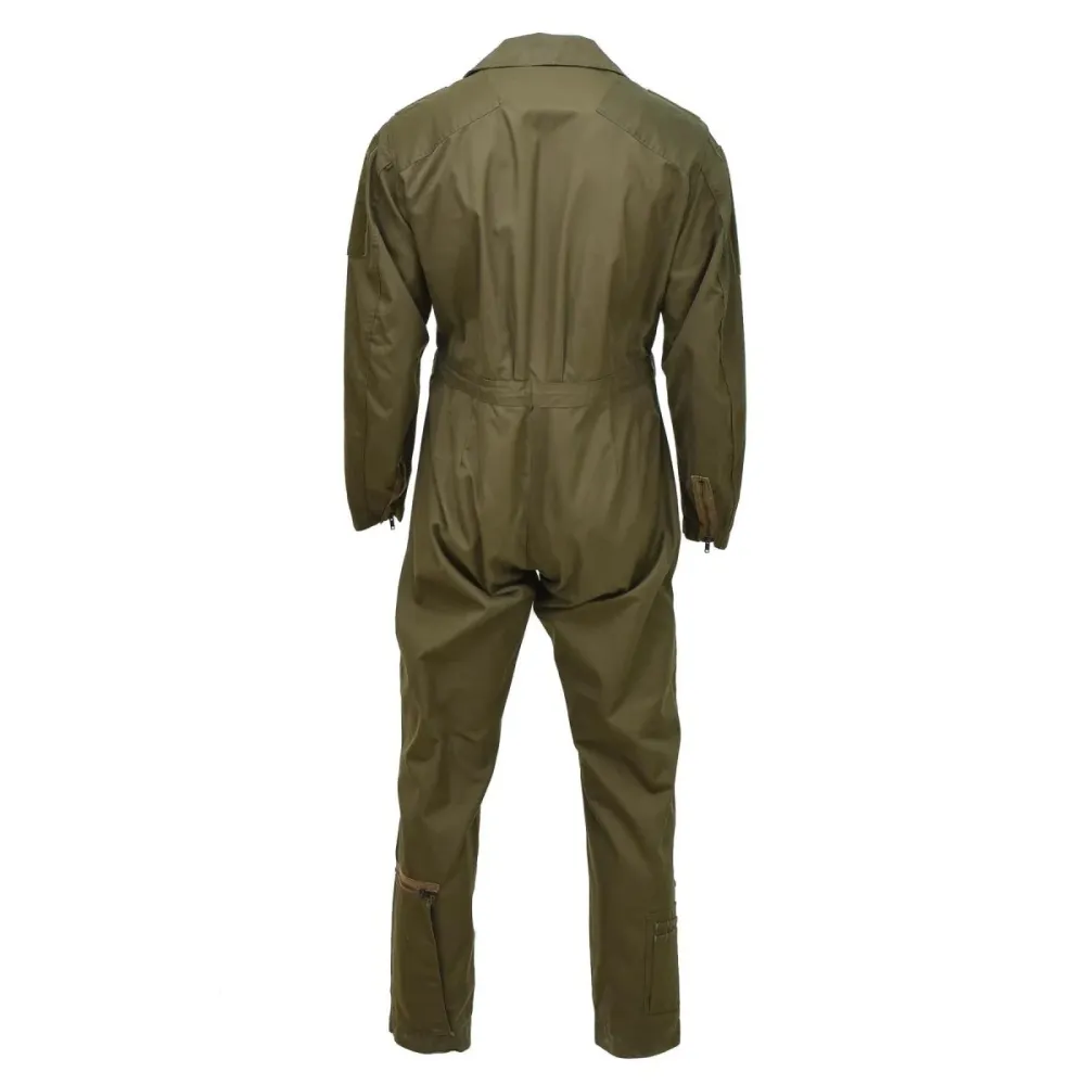Combinaison de vol pour équipage italien sincère, combinaison militaire, combinaison de mécanicien, olive
