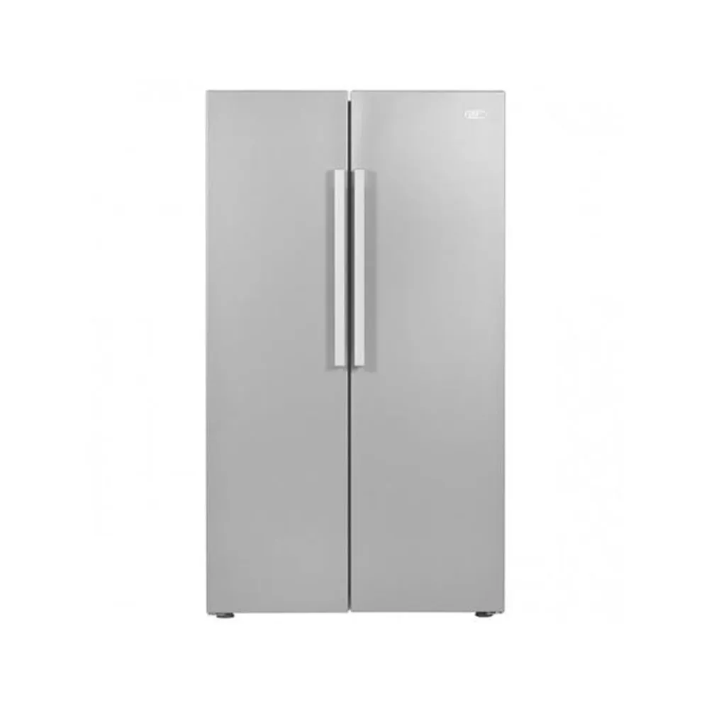 Defy 698L Side Side Refrigerator Metallic