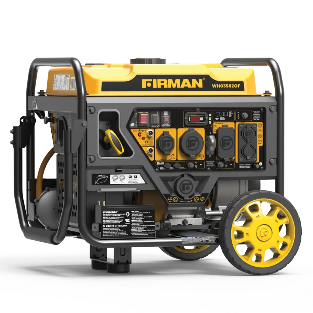 Dual Fuel Open Frame Inverter 4400W Electric Start CO ALERT
