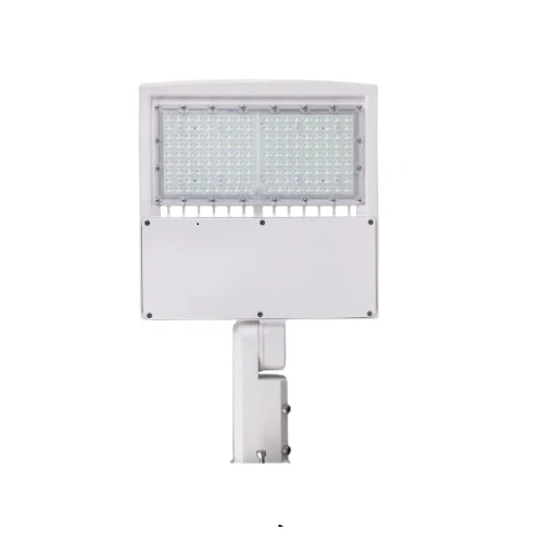 LEDSION 150W 19500lm 100-277V Slip fitter/ Arm Mount/ Yoke Bracket LED Parking Light Blanc pur