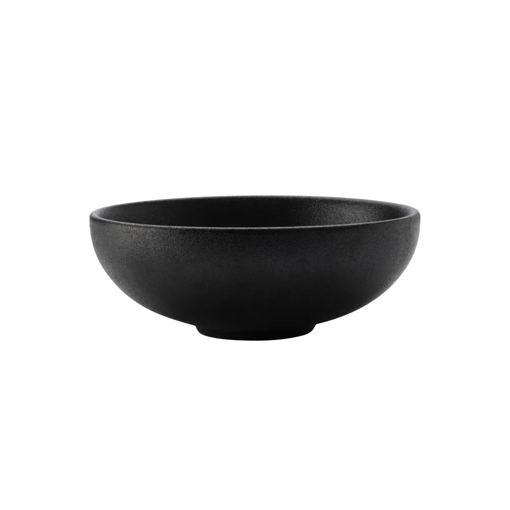 Maxwell & Williams Caviar 15.5cm Coupe Bowl Noir jais