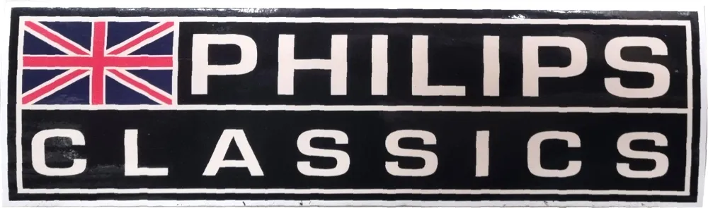 PHILIPS CLASSICS NOIR JAIS RACING STICKER