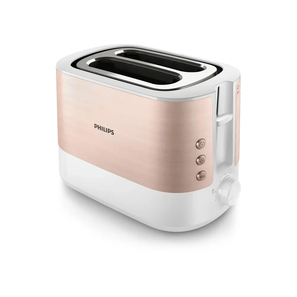 Philips Viva Collection 2 Slice Toaster Rose Ton or