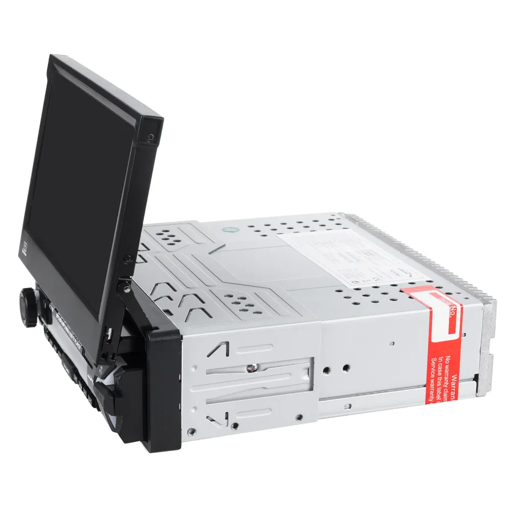 Autoradio multimédia Bluetooth mains libres LCD 7" écran tactile 1080P MP5 AVI DivX RDS télécommande radio numérique 1 DIN