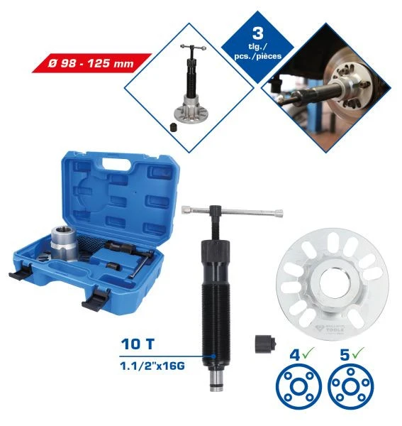 Brilliant Tools Extracteur d'arbre d'entraînement hydraulique 98 mm - 125 cm BT671250 commander à bas prix