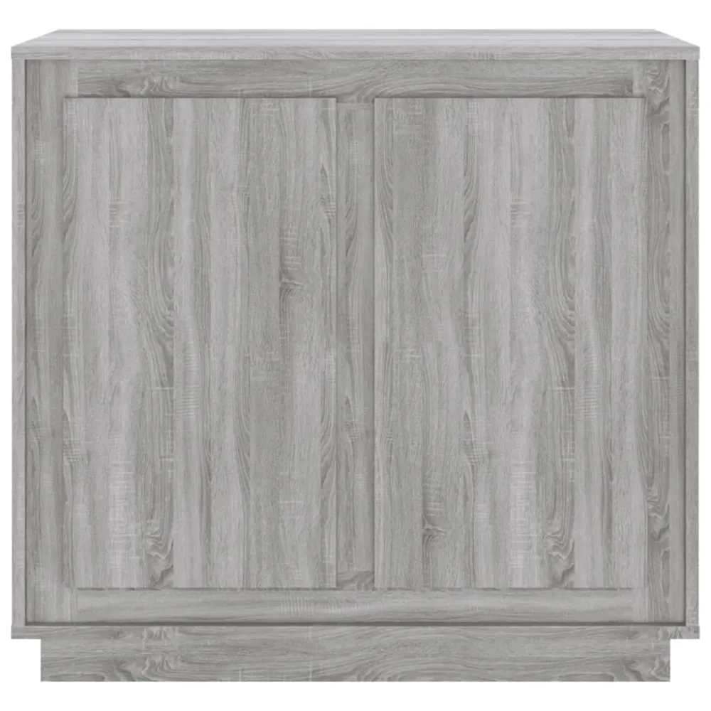 Buffet bahut commode armoire meuble de rangement organisateur cuisine salle de séjour salon sonoma 80 x 34 x 75 cm bois d'...