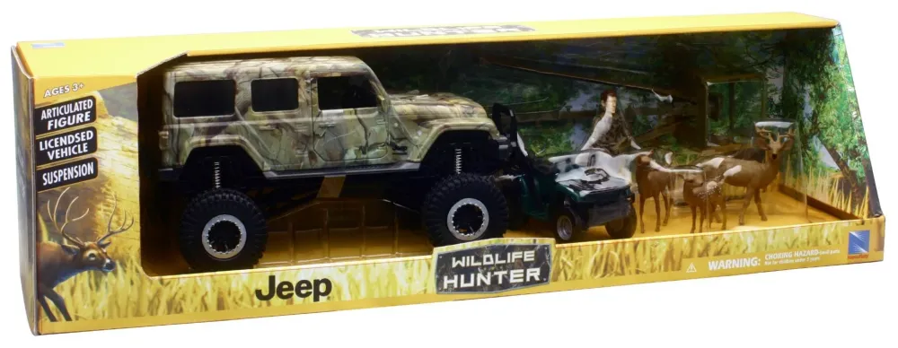 Ens. de chasse au chevreuil avec Jeep Wrangler