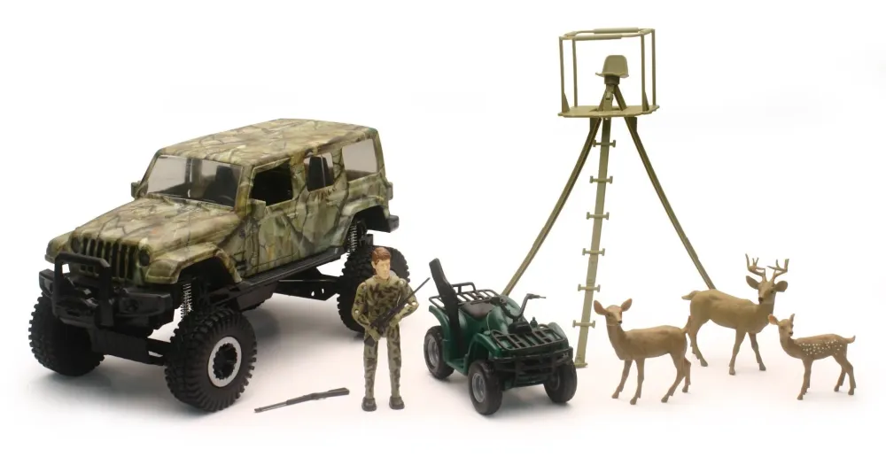 Ens. de chasse au chevreuil avec Jeep Wrangler