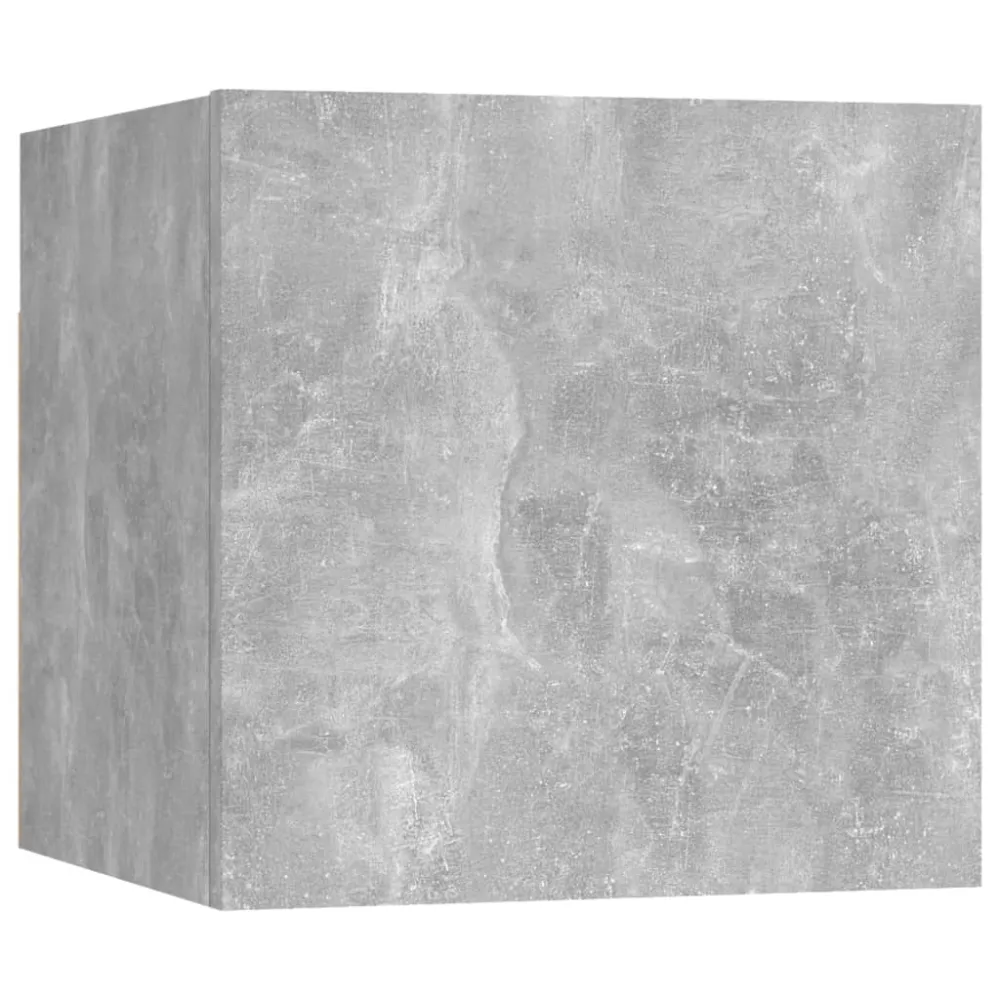 Ensemble de meubles armoire buffet TV télévision salon chambre séjour 8 pièces bois d'ingénierie gris 02_0025246