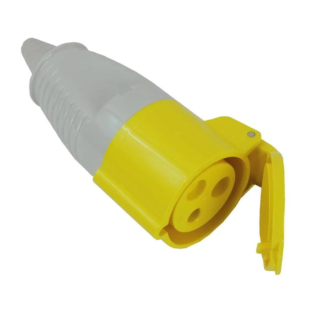 Faithfull FPPSOC32AMP Power Master 32A jaune citron Socket 110V