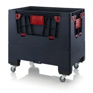 Grandes boîtes ESD pliables Auer avec 4 volets d'accès LxPxH: LxP: 120 x 80 x 110 cm ESD KLK 1208R obtenir à bas...
