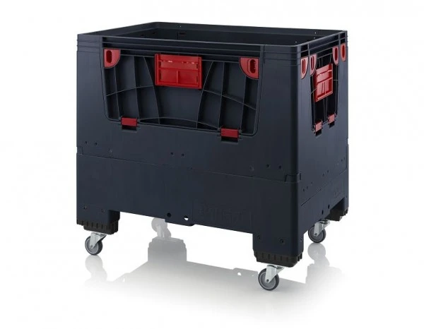 Grandes boîtes ESD pliables Auer avec 4 volets d'accès LxPxH: LxP: 120 x 80 x 110 cm ESD KLK 1208R obtenir à bas...