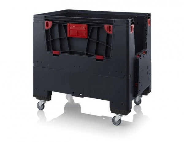 Grandes boîtes ESD pliables Auer avec 4 volets d'accès LxPxH: LxP: 120 x 80 x 110 cm ESD KLK 1208R obtenir à bas...