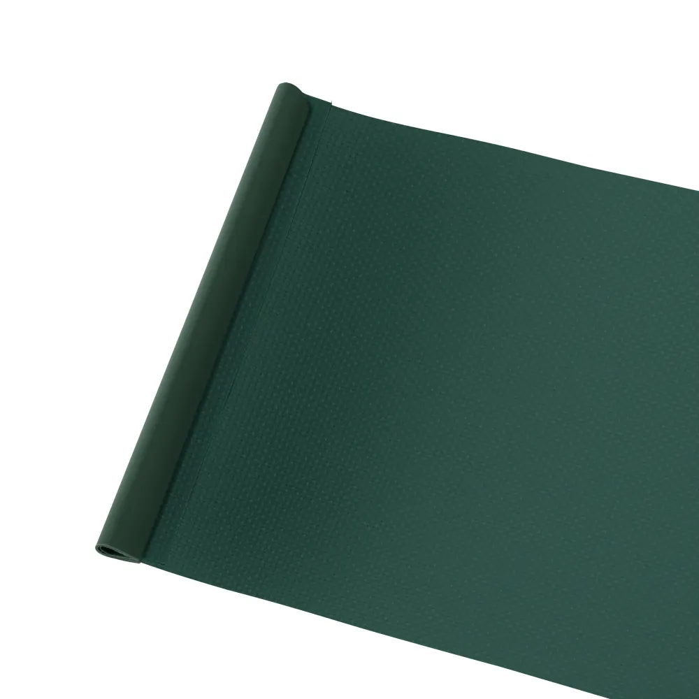 Lot de 4 bandes de brise-vue VINYLE 140 m x 19 cm 26,6 m² vert mousse 03_0006602
