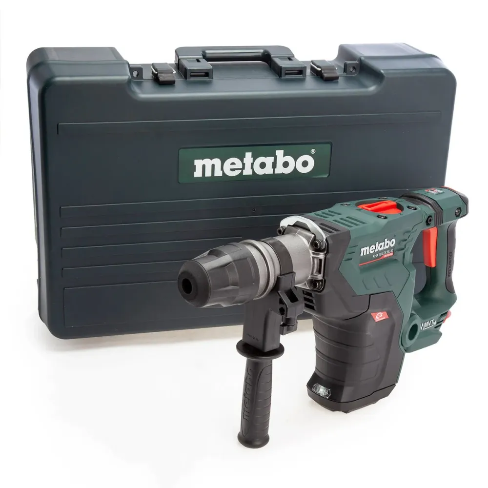 Metabo KHA 18 LTX BL 40 18V Brushless SDS-Max Combination Hammer Drill Body Only Case 600752840