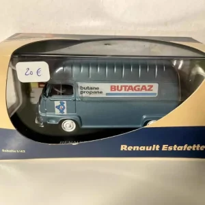 Renault estafette bleue avec la publicité BUTAGAZ