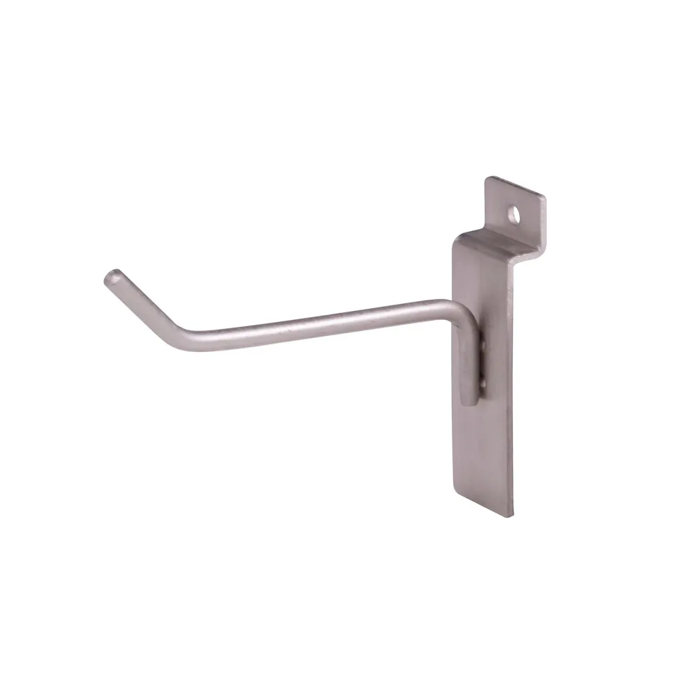 4" Slatwall Hooks - Boutique Collection Econoco BQSWH4SN (Pack 25)