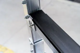 Support de charge de protection contre l'abrasion LogicLine défend les marchandises longues des rayures 300 00 2...