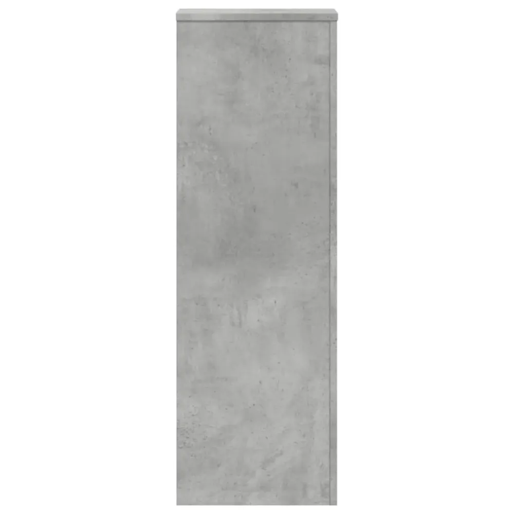 Supports pour plantes meuble fleurs lot de 2 bois d'ingénierie gris 02_0045334