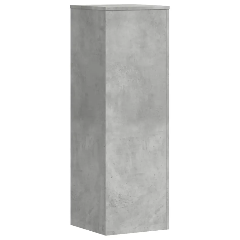Supports pour plantes meuble fleurs lot de 2 bois d'ingénierie gris 02_0045334