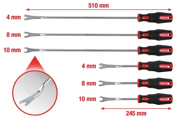 KS Tools jeu d'outils de déverrouillage de capteur de pluie et de lumière 3 pièces 140.2365 choisir à bas prix