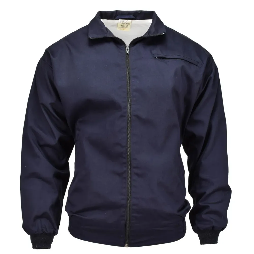 Veste de survêtement RAF vrai de l'armée britannique Royal Air Forces, style bombardier militaire bleu