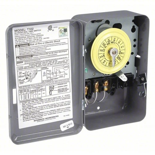 208 to 277V AC 40Amp Acier Electromechanical Timer T102