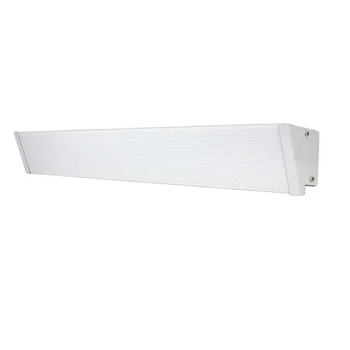 34" 208V 420W Cove Residential Electric Heater Blanc pur
