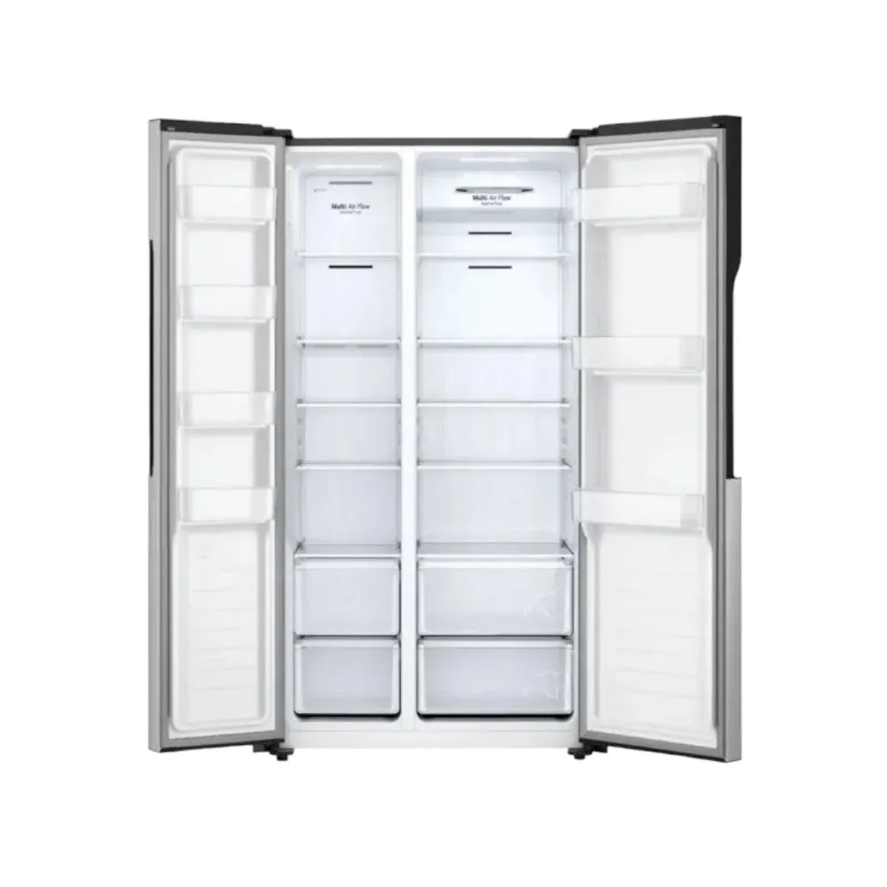LG 519Lt Side Side Fridge Effet argent