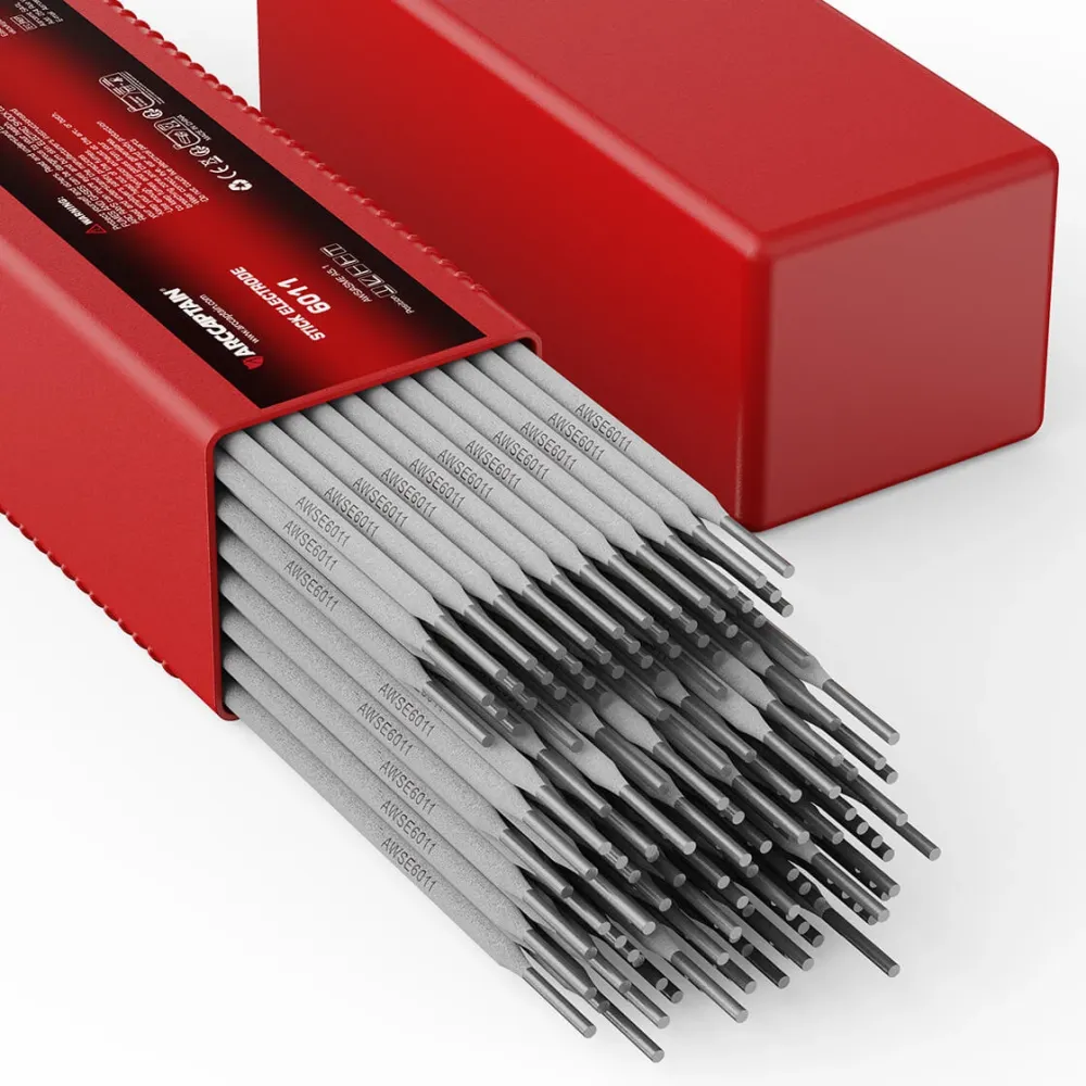 6011 Stick Welding Electrode 10 Pounds Mild Acier Arc Weld Rods