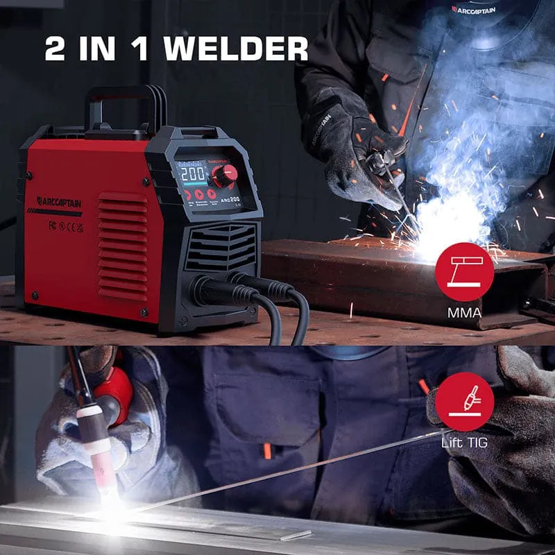 Arccaptain ARC200 Wholesale on IGBT Inverter Stick Welder Auto Repair