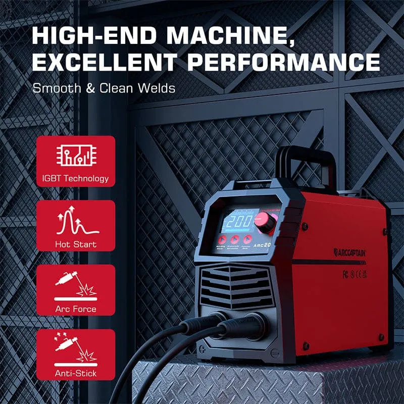 Arccaptain ARC200 Wholesale on IGBT Inverter Stick Welder Auto Repair