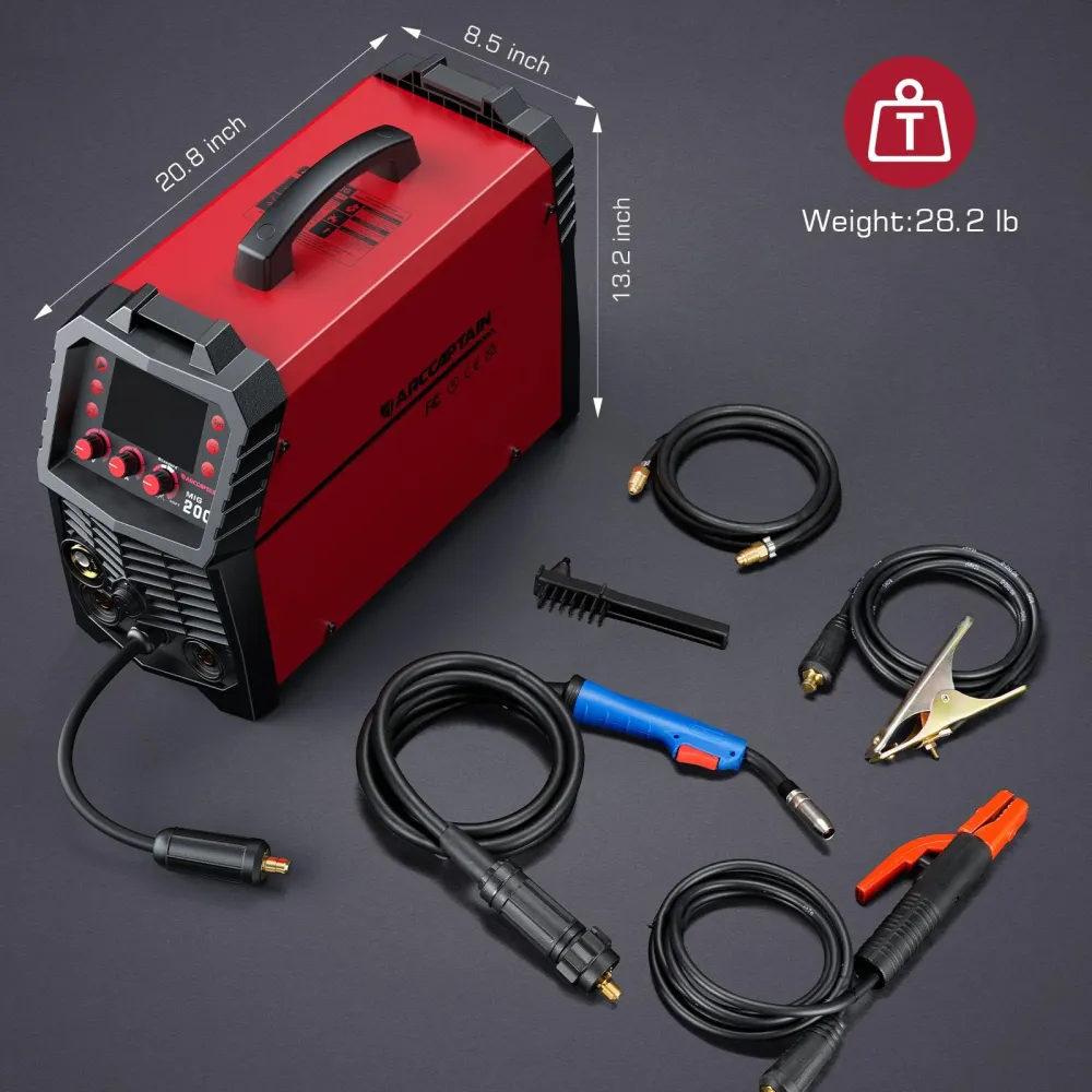Arccaptain MIG200 Multi-process MIG Welder Binaire Voltage Wholesale Welding Machine