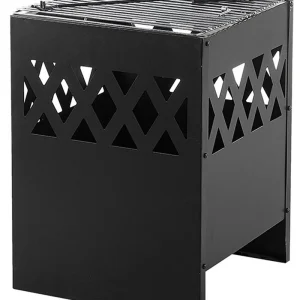 Charcoal Fire Pit Noir jais SHIGA