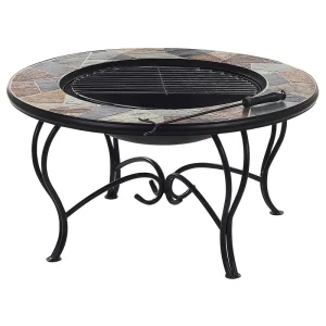 Couvre-selle imperméable Charcoal Fire Pit Multicolour EREBUS