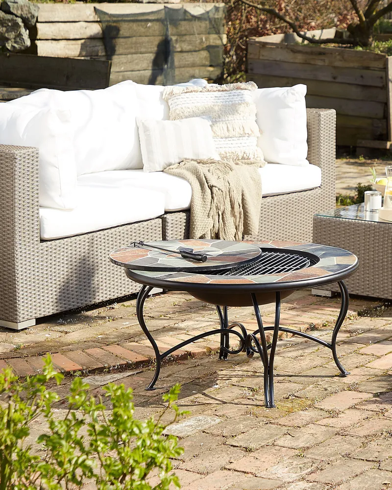 Couvre-selle imperméable Charcoal Fire Pit Multicolour EREBUS